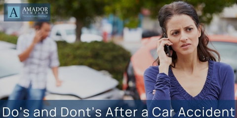 woman on her mobile phone calling a personal injury attorney after a car accident Houston and Brownsville Texas personal injury attorney