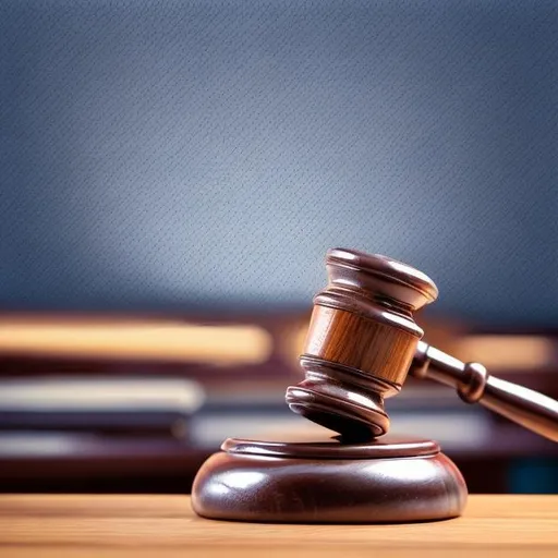 gavel on a desk for car accident lawsuit